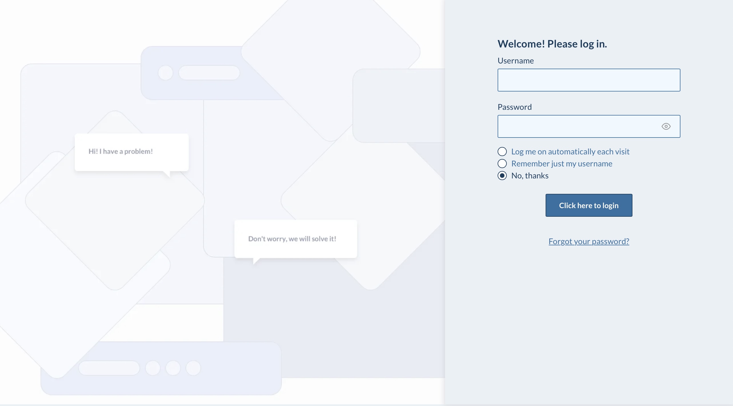 Screenshot of HESK admin page