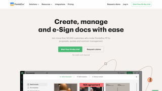 PandaDoc eSign software during our testing and review