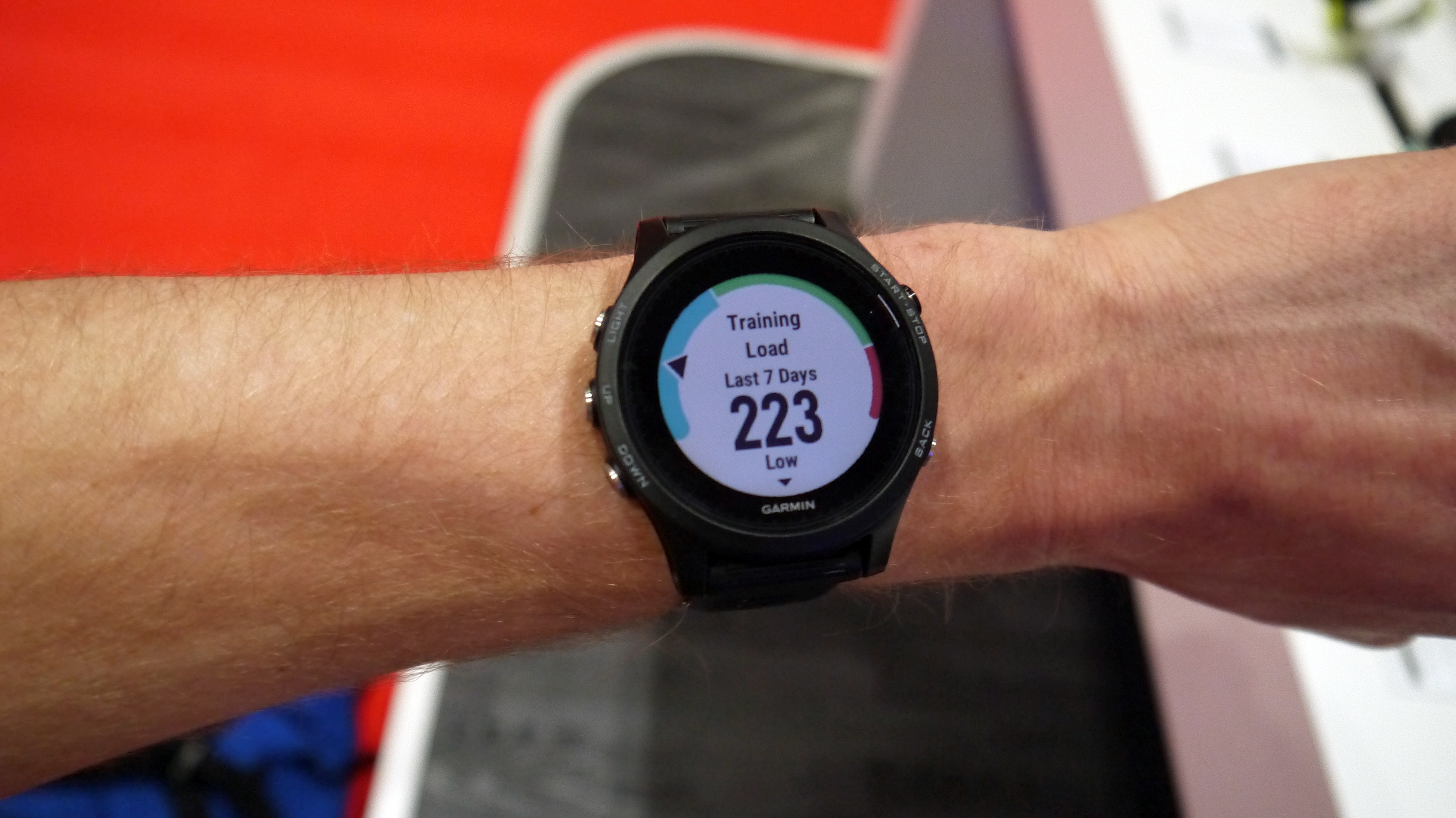 The watch can even tell you if you're training too hard, and how productive your sessions have been