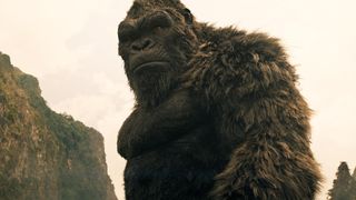 Kong looking down at something happening off-camera in Monarch: Legacy of Monsters season 2 episode 6