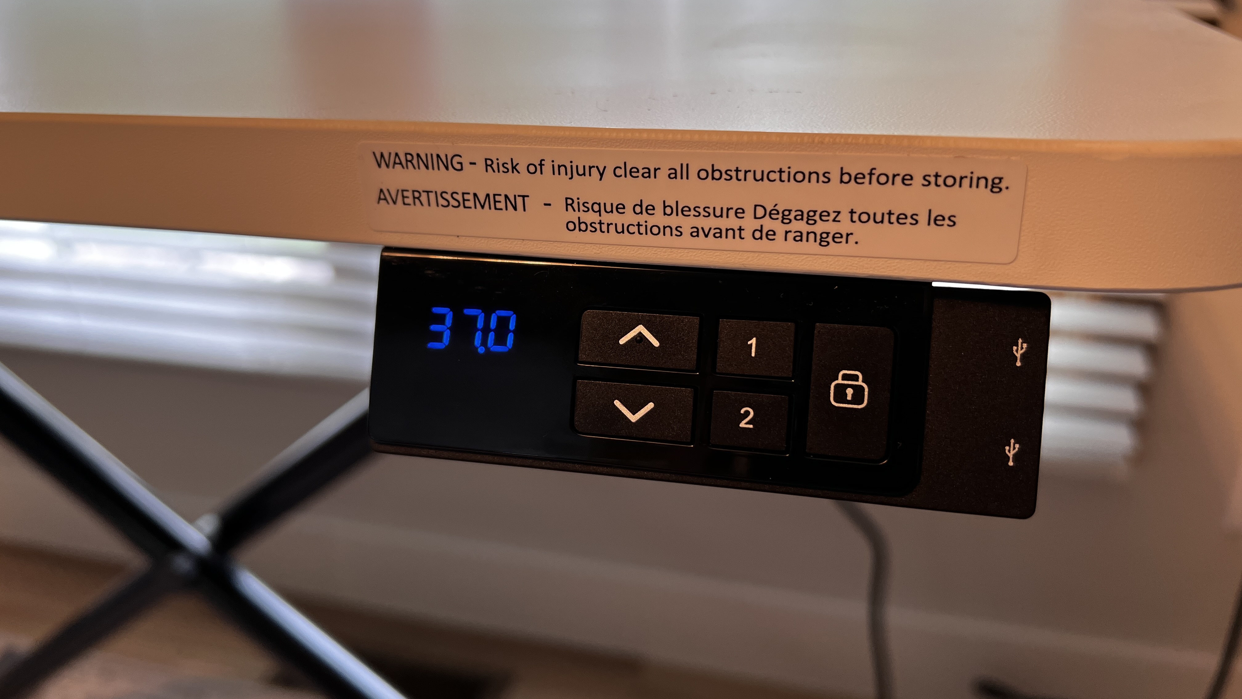 Lillipad Standing Desk control panel