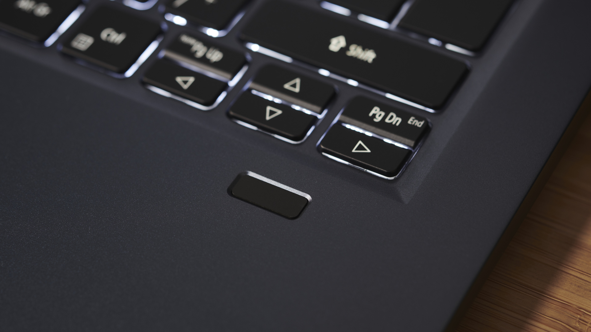Acer Swift 3X fingerprint scanner