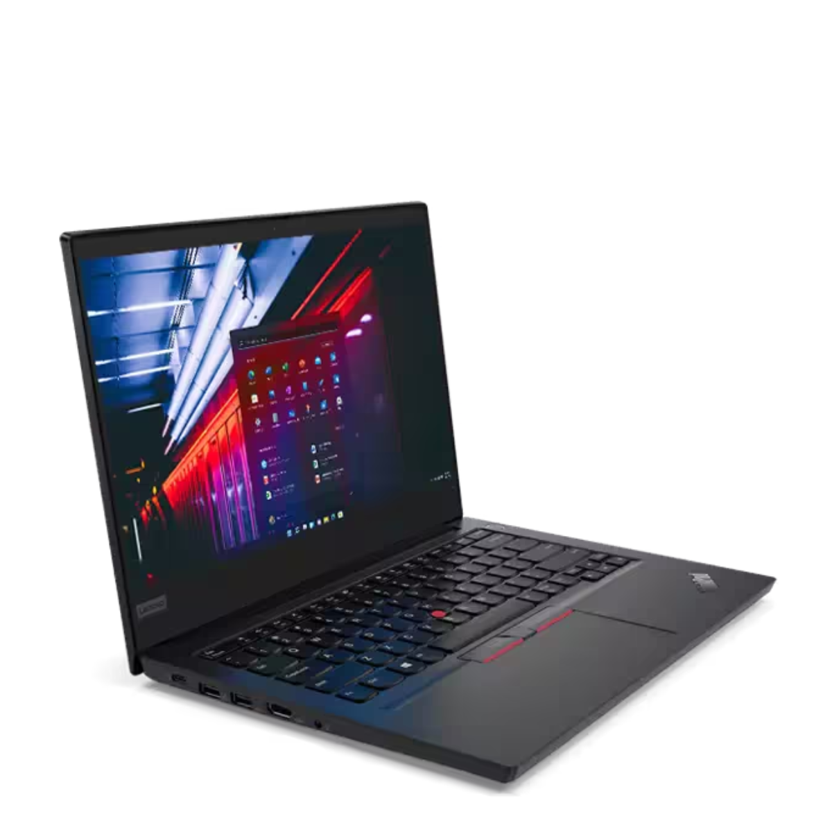 Lenovo ThinkPad E14 on a white background