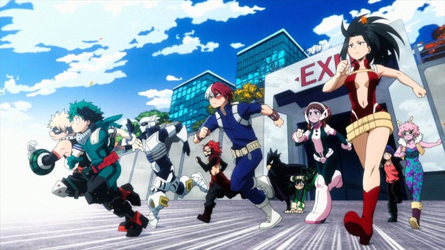 My Hero Academia characters