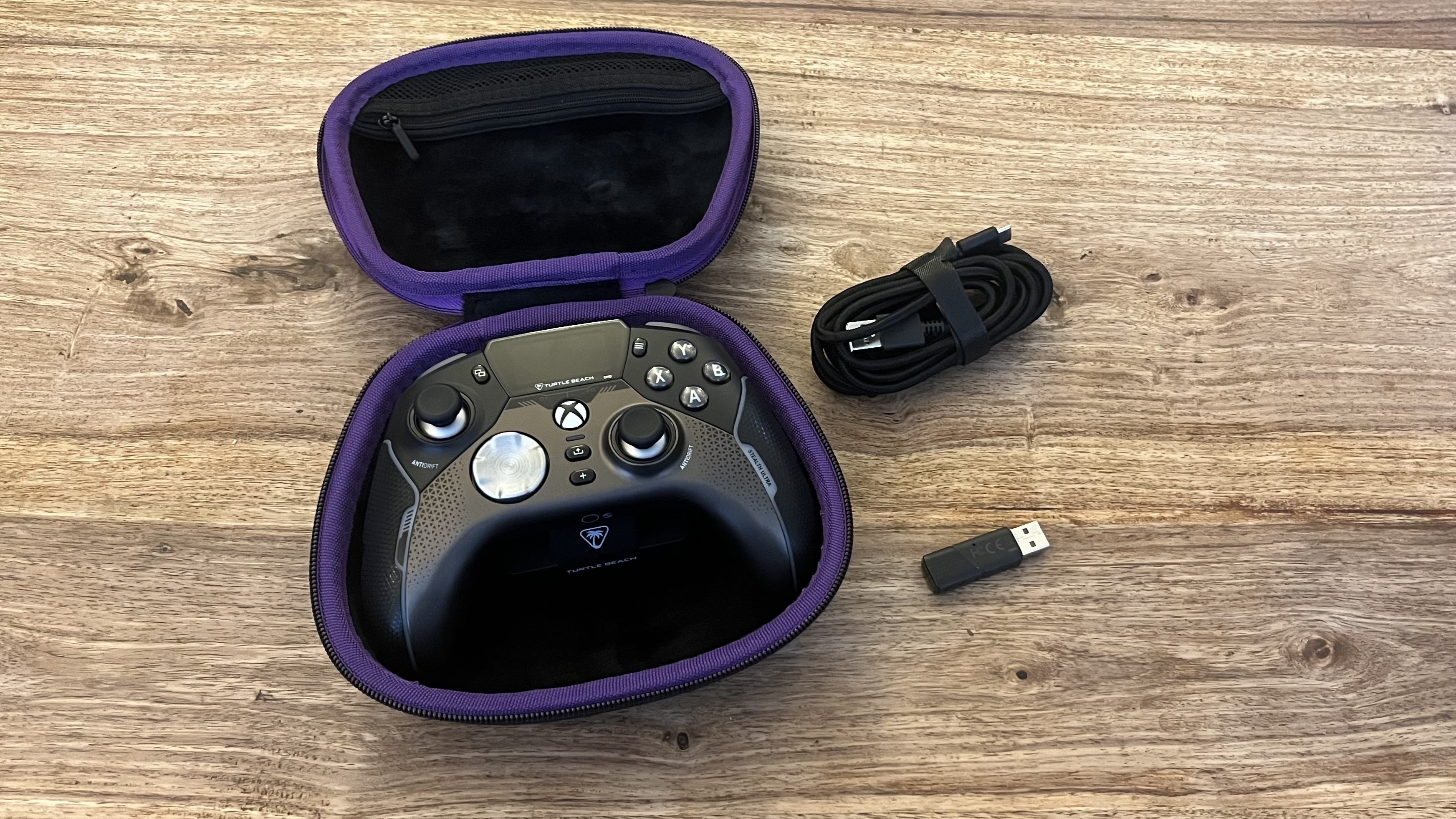 The Turtle Beach Stealth Ultra Xbox controller.