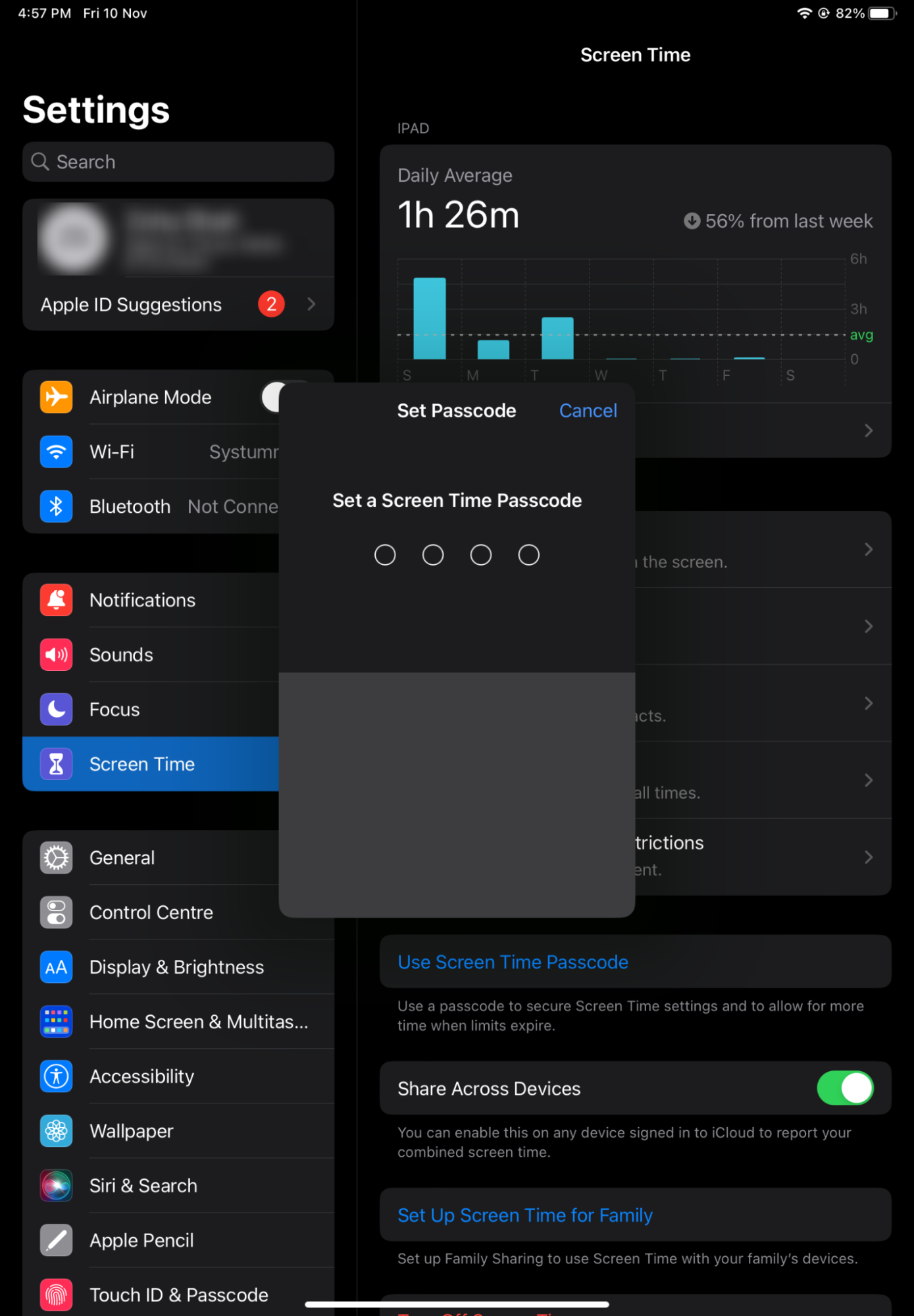 How to set parental controls on iPad 4