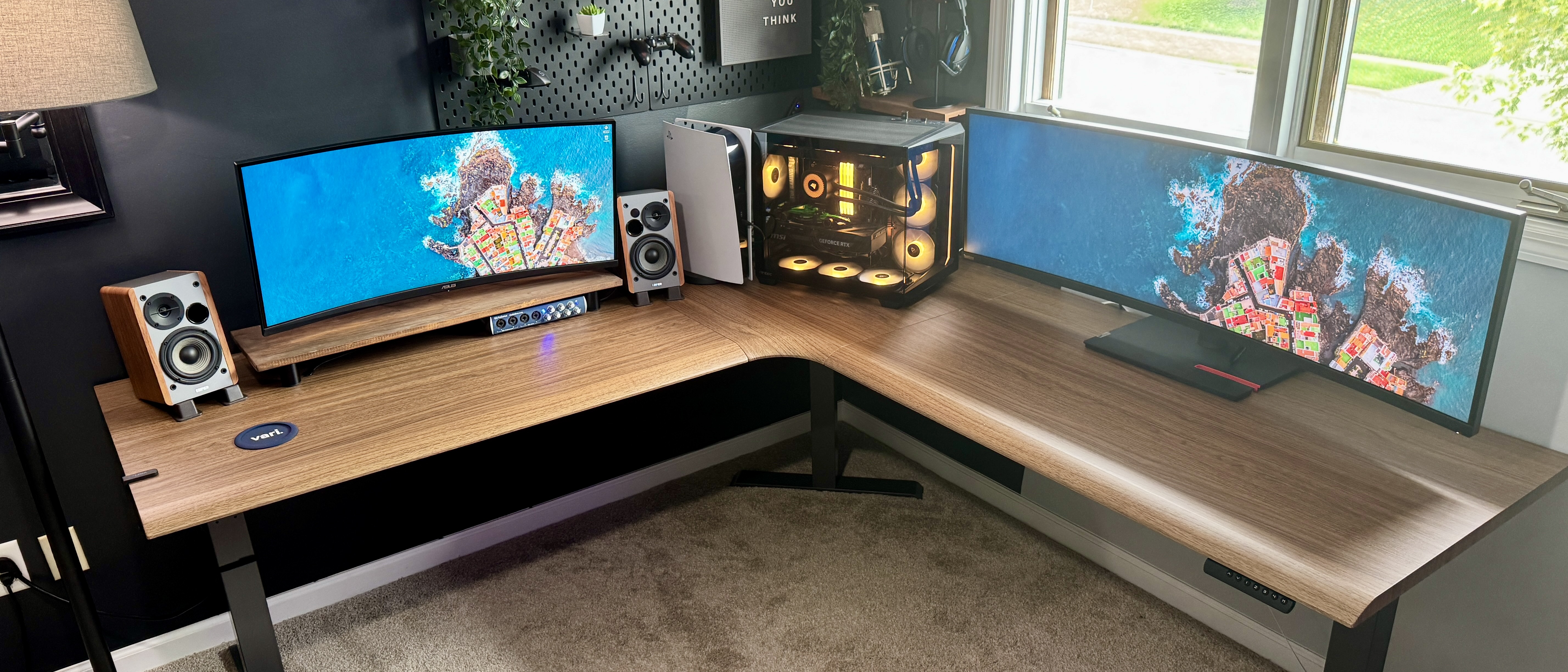 Vari | L-Shape Electric Standing Desk 80x80