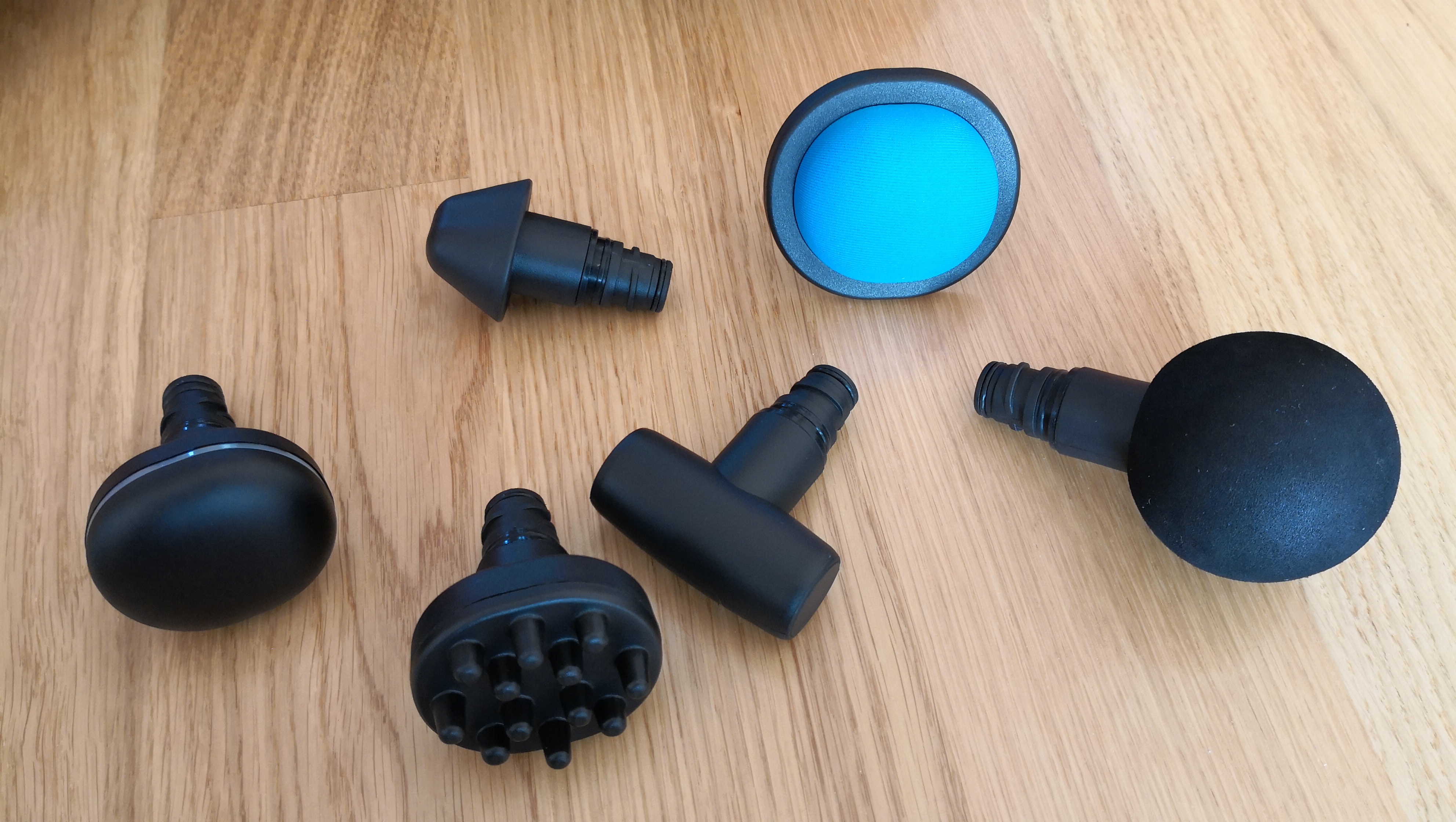 HoMedics Pro Physio Massage Gun head accessories