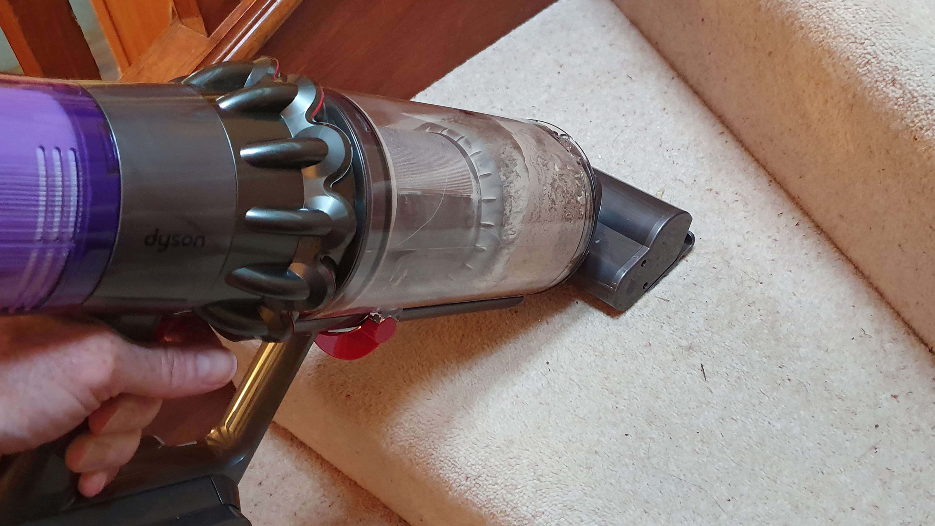 Dyson V11 in handheld mode