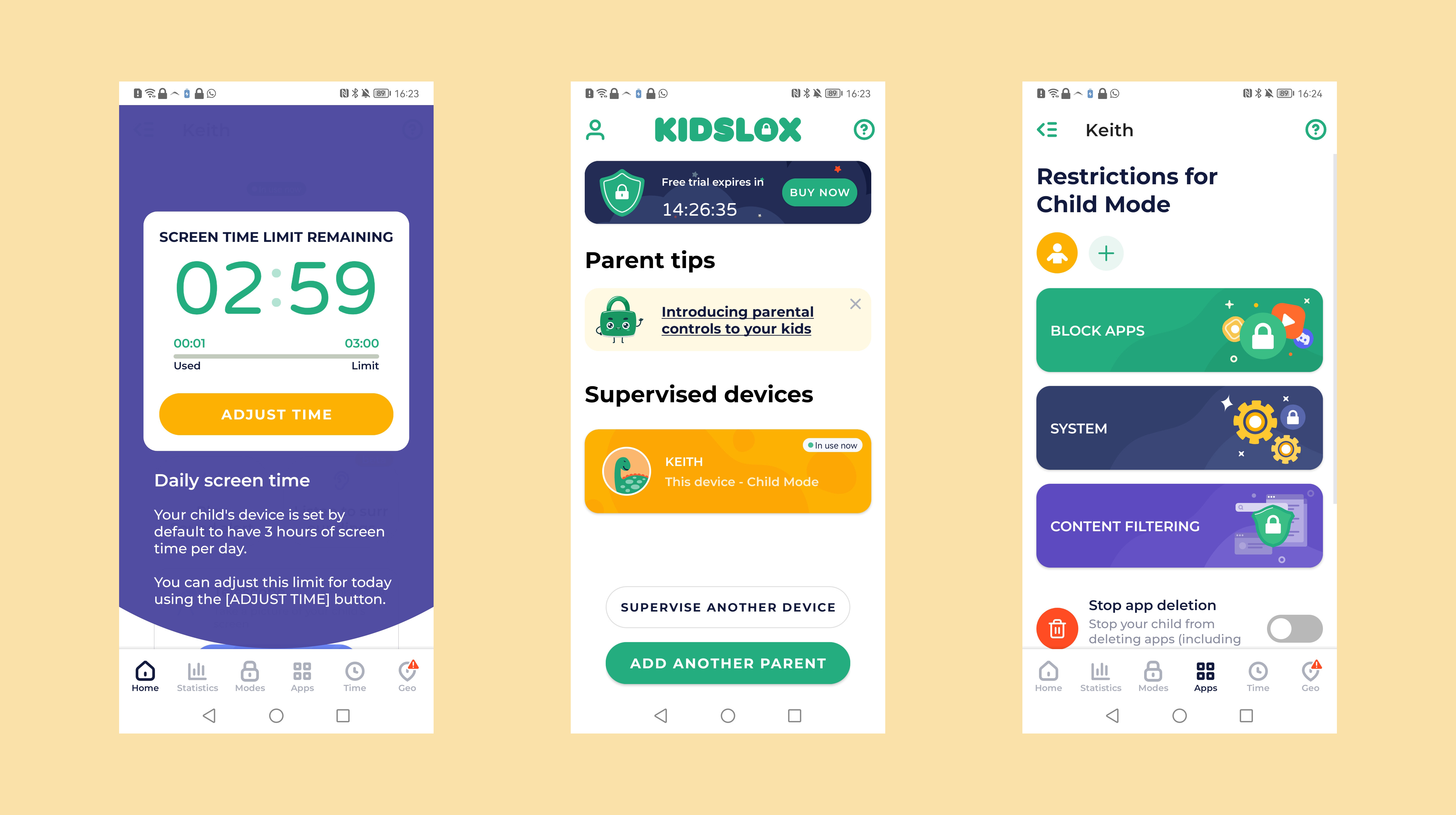 Kidslox parental control app review