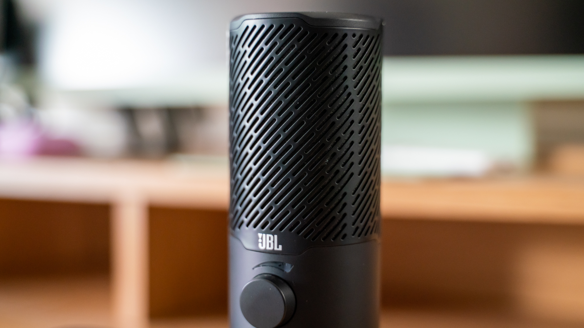 JBL Quantum Stream on a desk