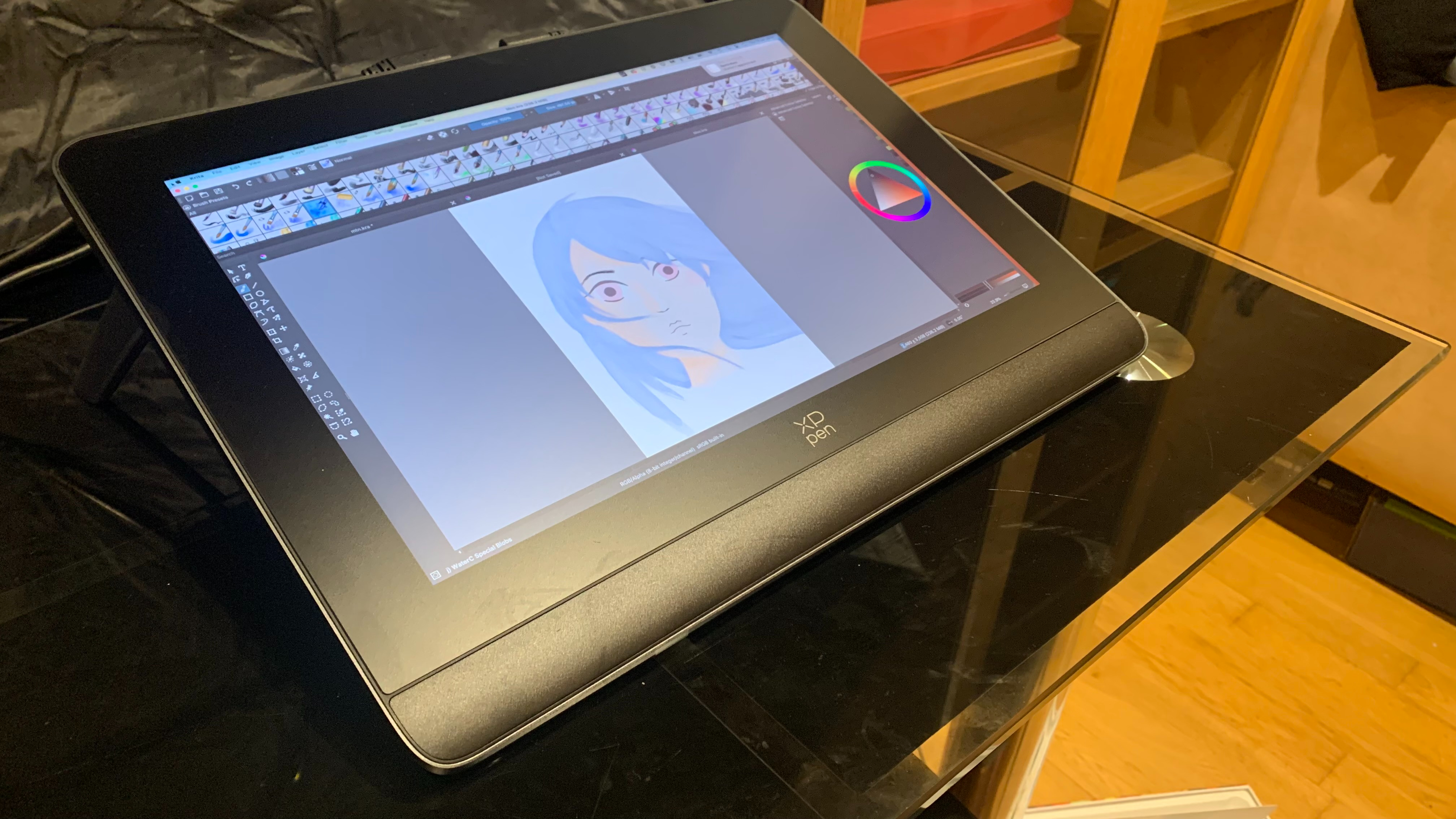 XPPen Artist Pro 14 (Gen 2) on a table