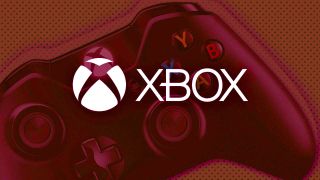 Xbox logo over controller