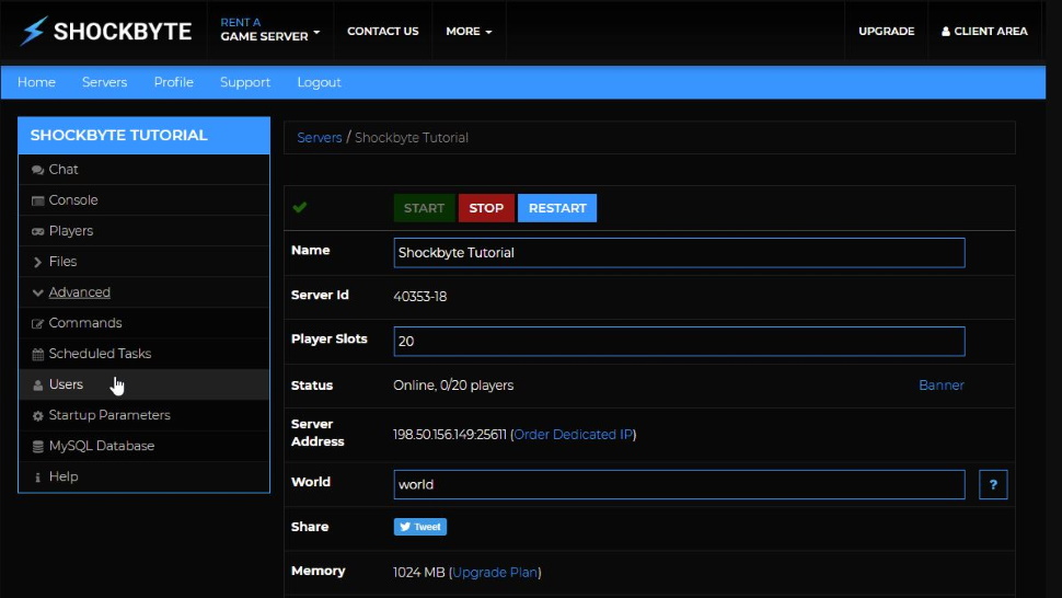 Shockbyte UI