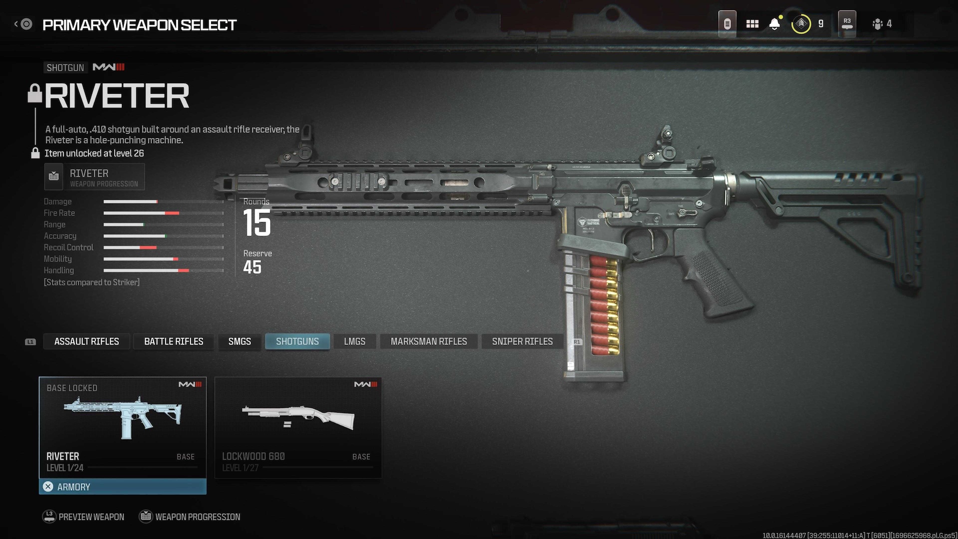 Shotguns