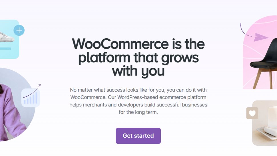 Website screenshot for WooCommerce