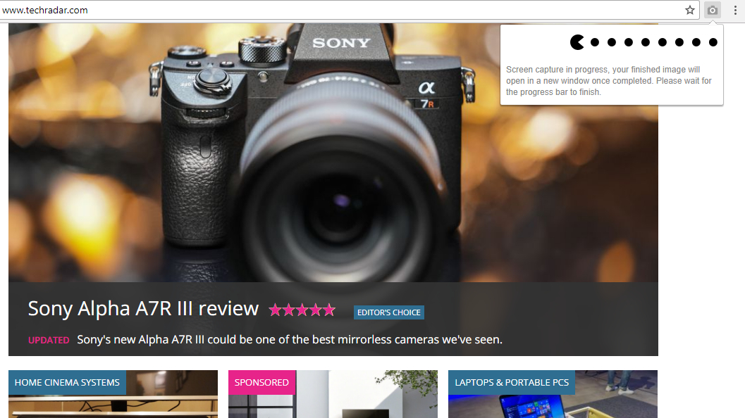 Full Page Screen Capture