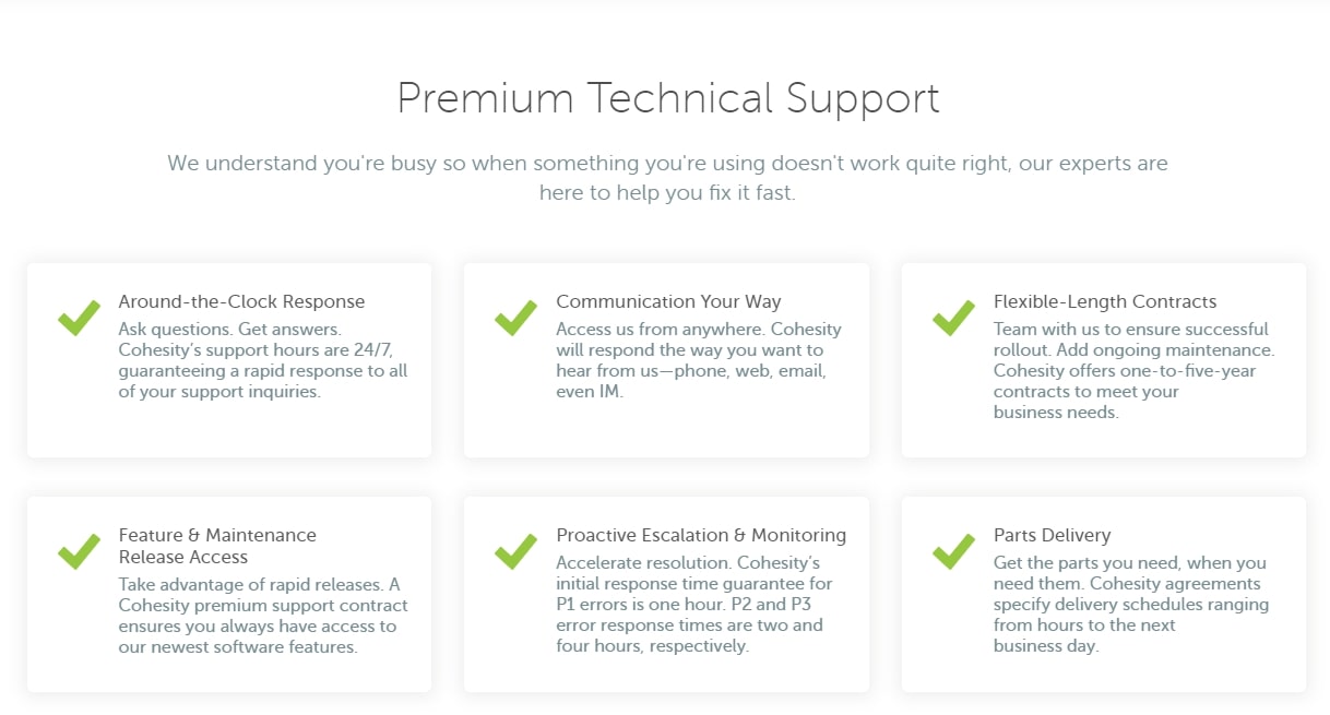 Cohesity data loss prevention