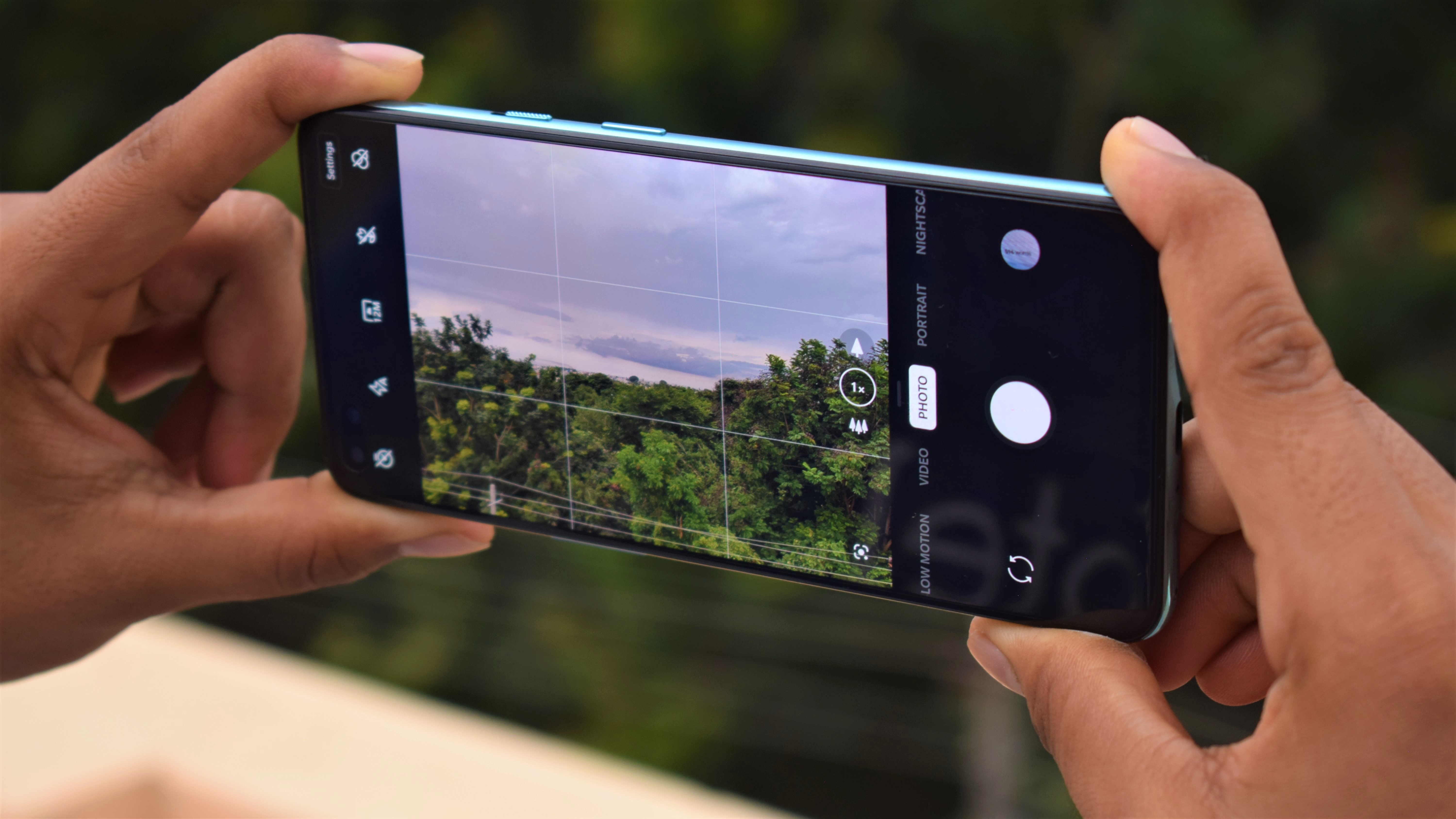 The camera app on a OnePlus Nord