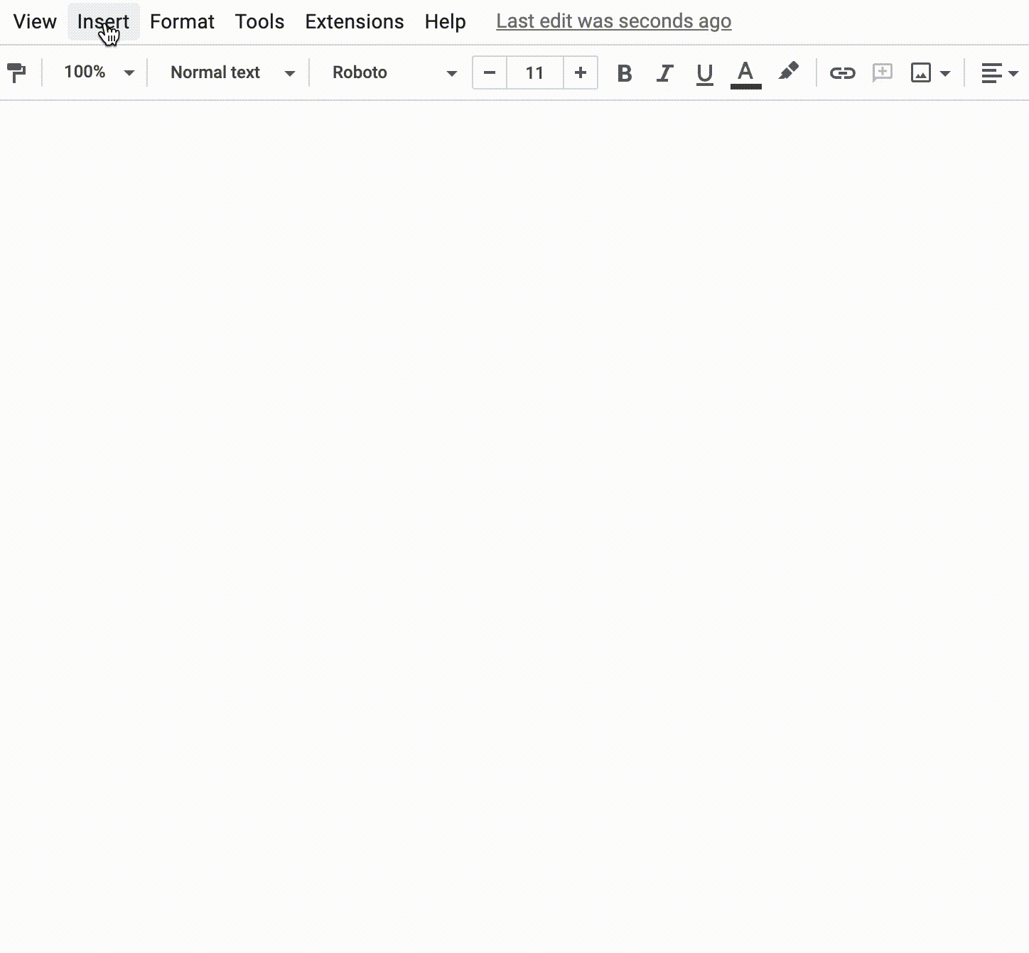 Google Docs Maps chip