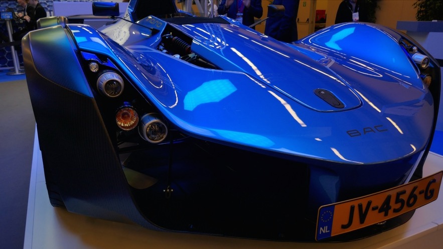 The BAC Mono supercar has graphene in its panels (Credit: Jamie Carter)