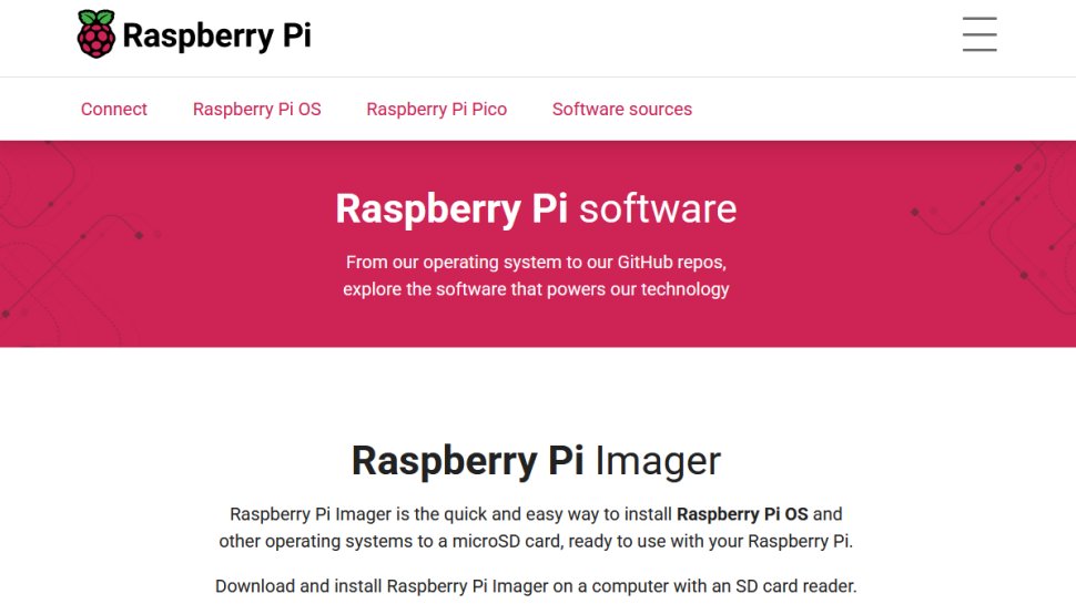 Raspberry Pi website screenshot (December 2025).