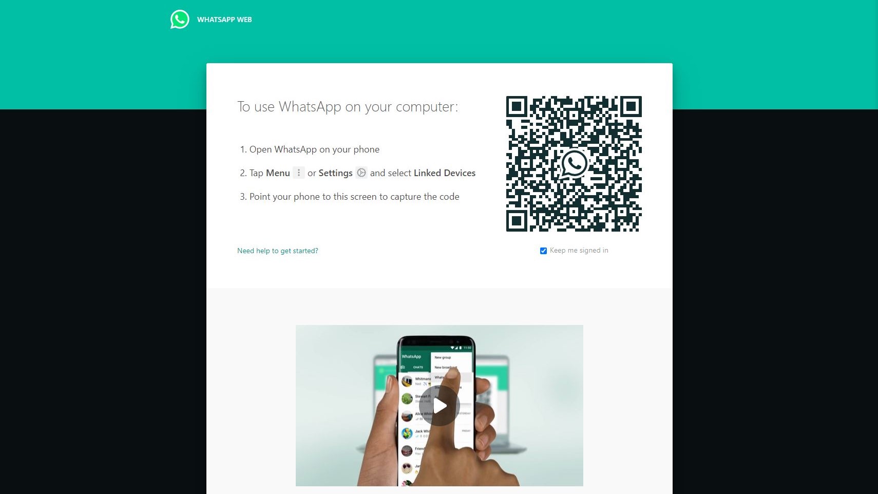 WhatsApp Web