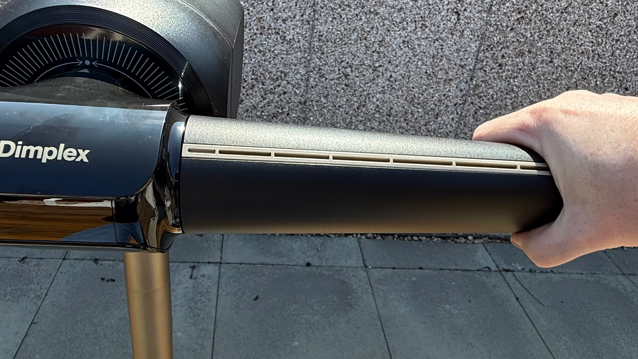 Adjusting the rotating vent on the Dimplex FlexBlade