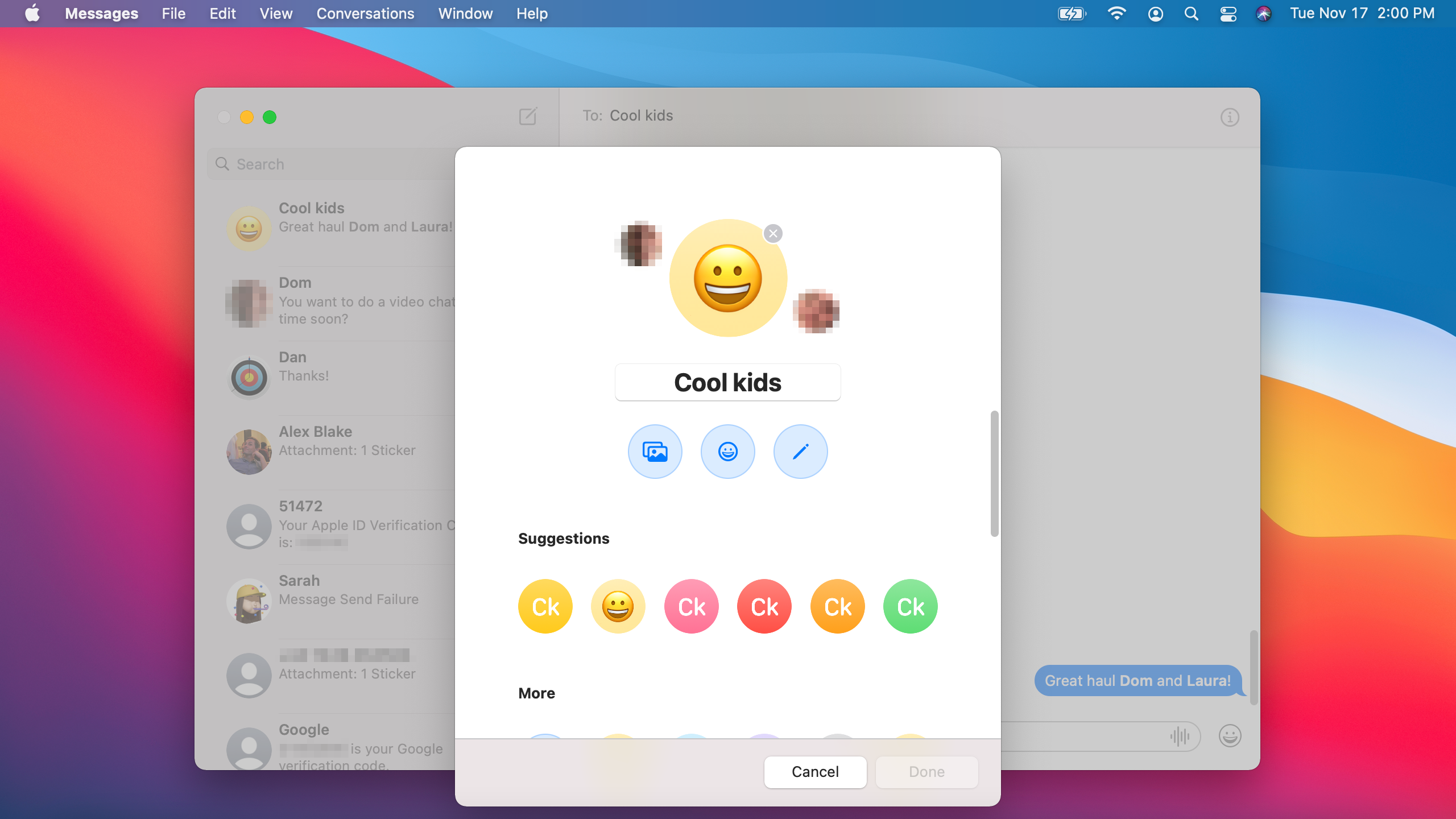 Boost your conversations with macOS Big Sur Messages