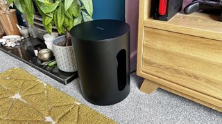 Sonos Sub Mini in living room