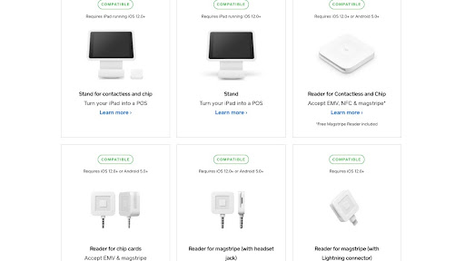 Square POS hardware