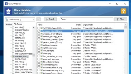Recover deleted files