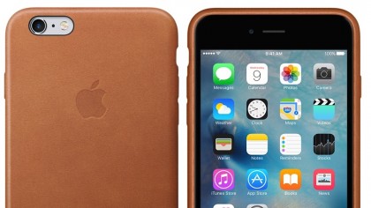 Apple leather case