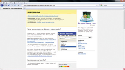 Process explorer