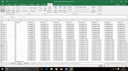 Excel 2016