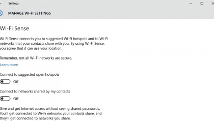 4. Wi-Fi Sense