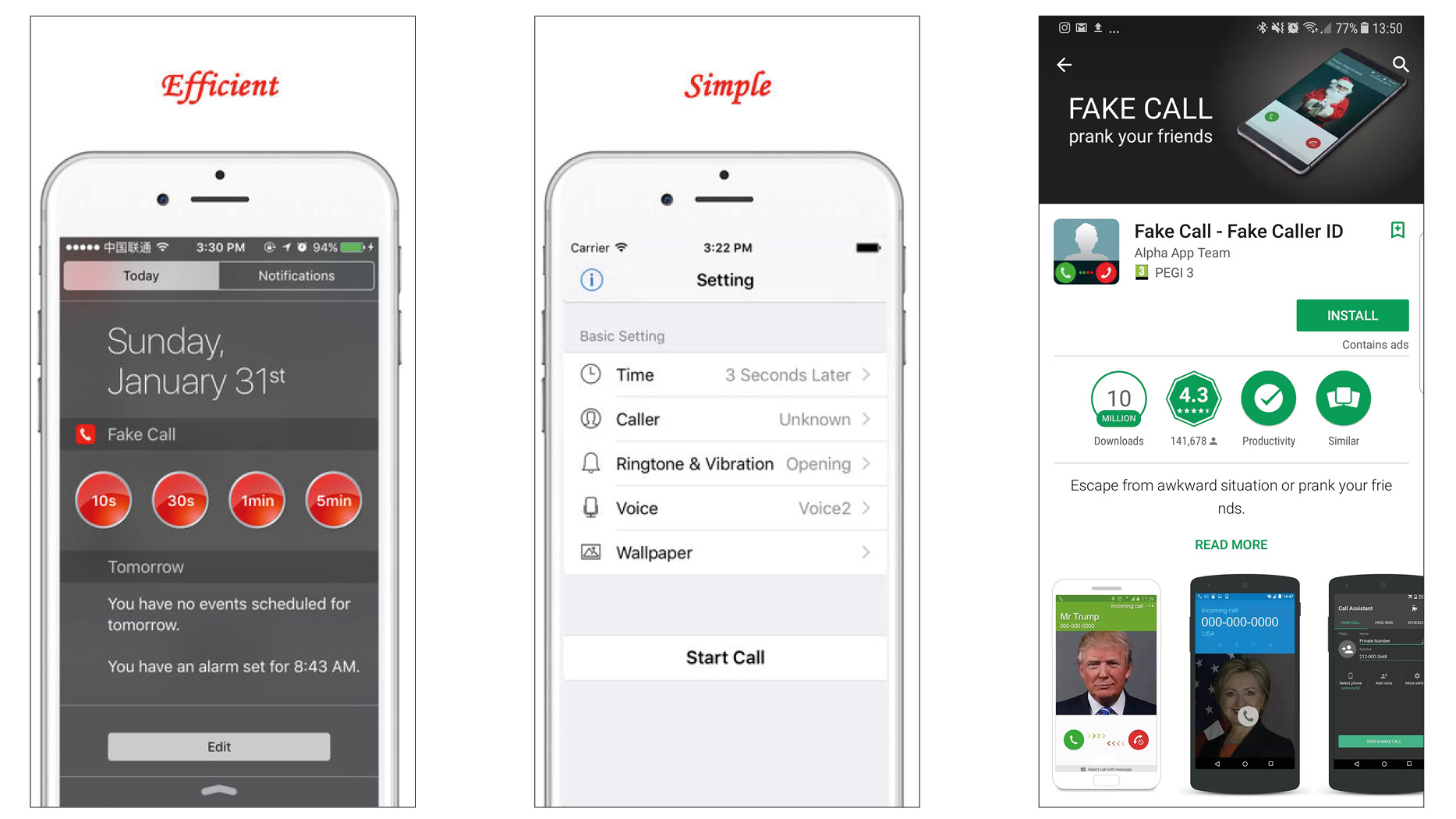 Fake call apps for iOS and Android could get you out of an awkward fix with a bad date.