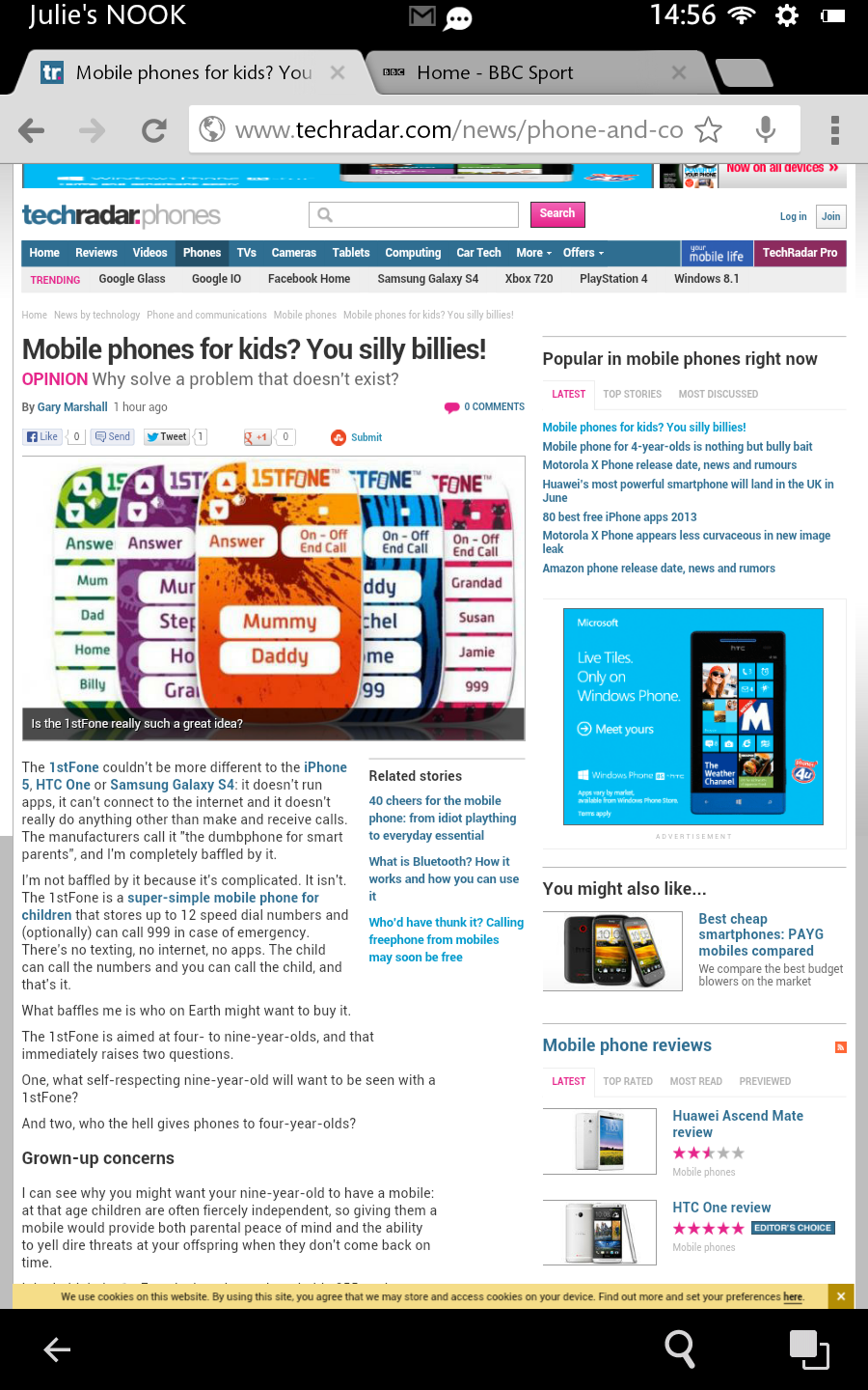 Nook HD review