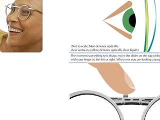 With TruFocals, you'll be the only thing around that doesn't look sharp