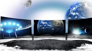 LG's 55" curved OLED TV goes on sale for &pound;8k