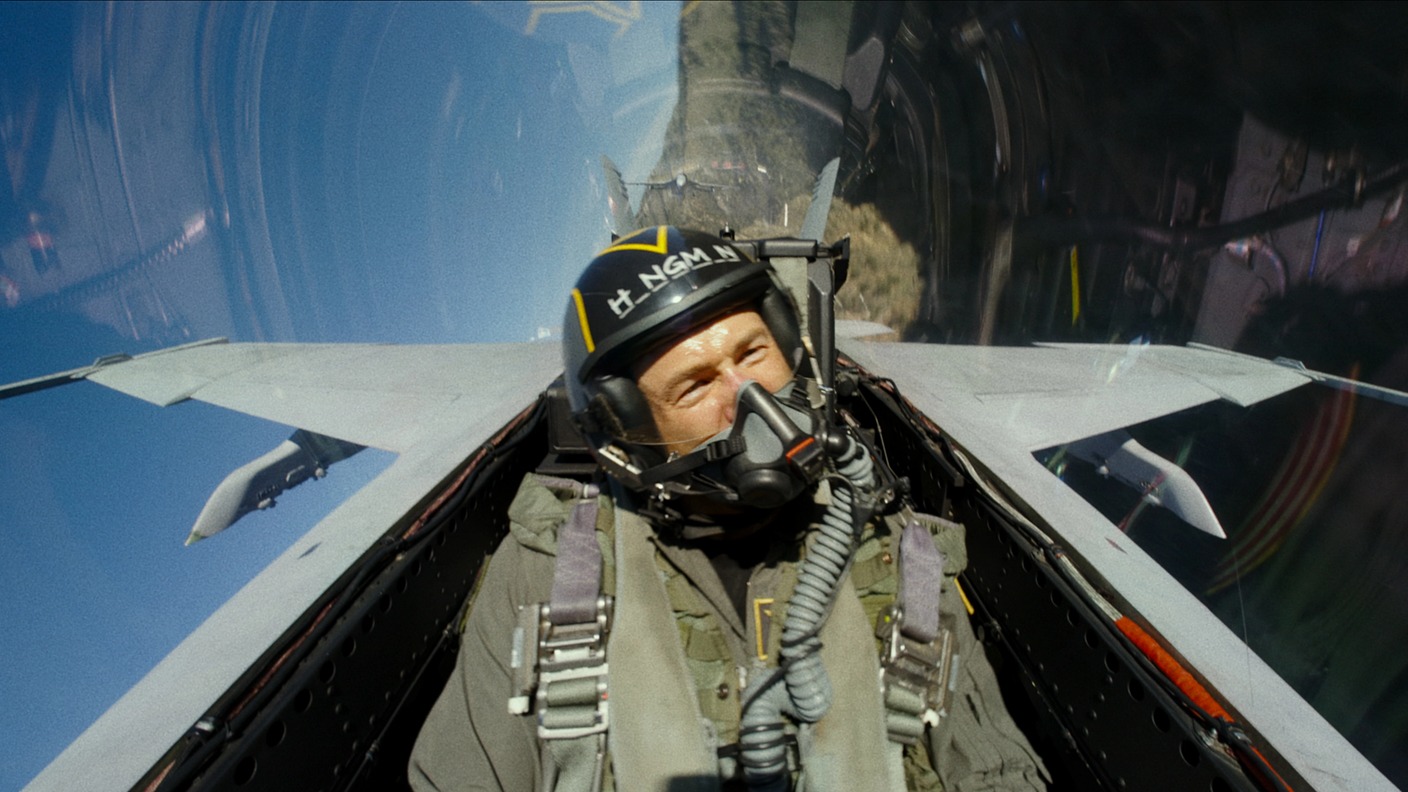 Glen Powell in Top Gun: Maverick
