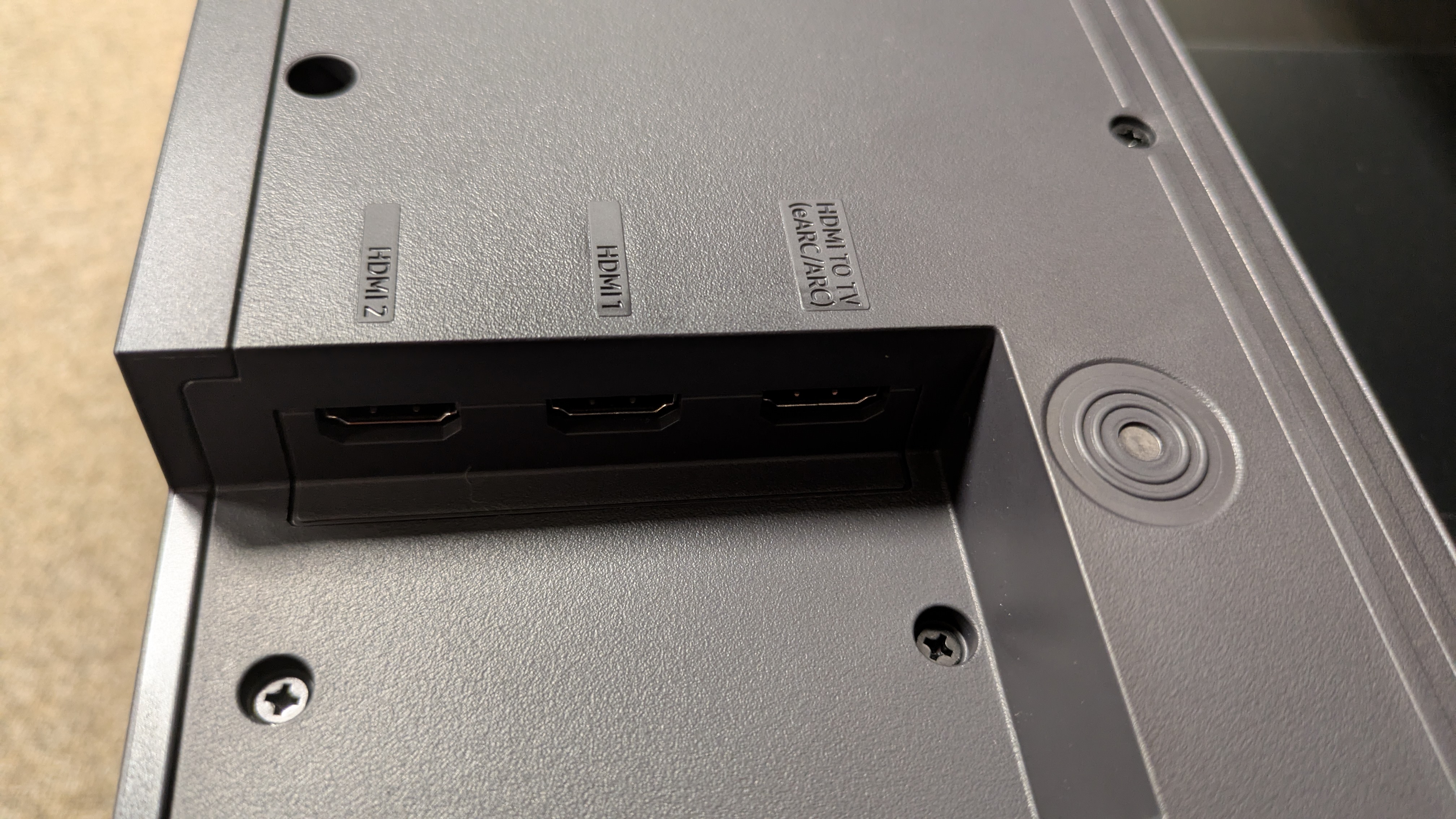 Samsung HW-Q990F ports