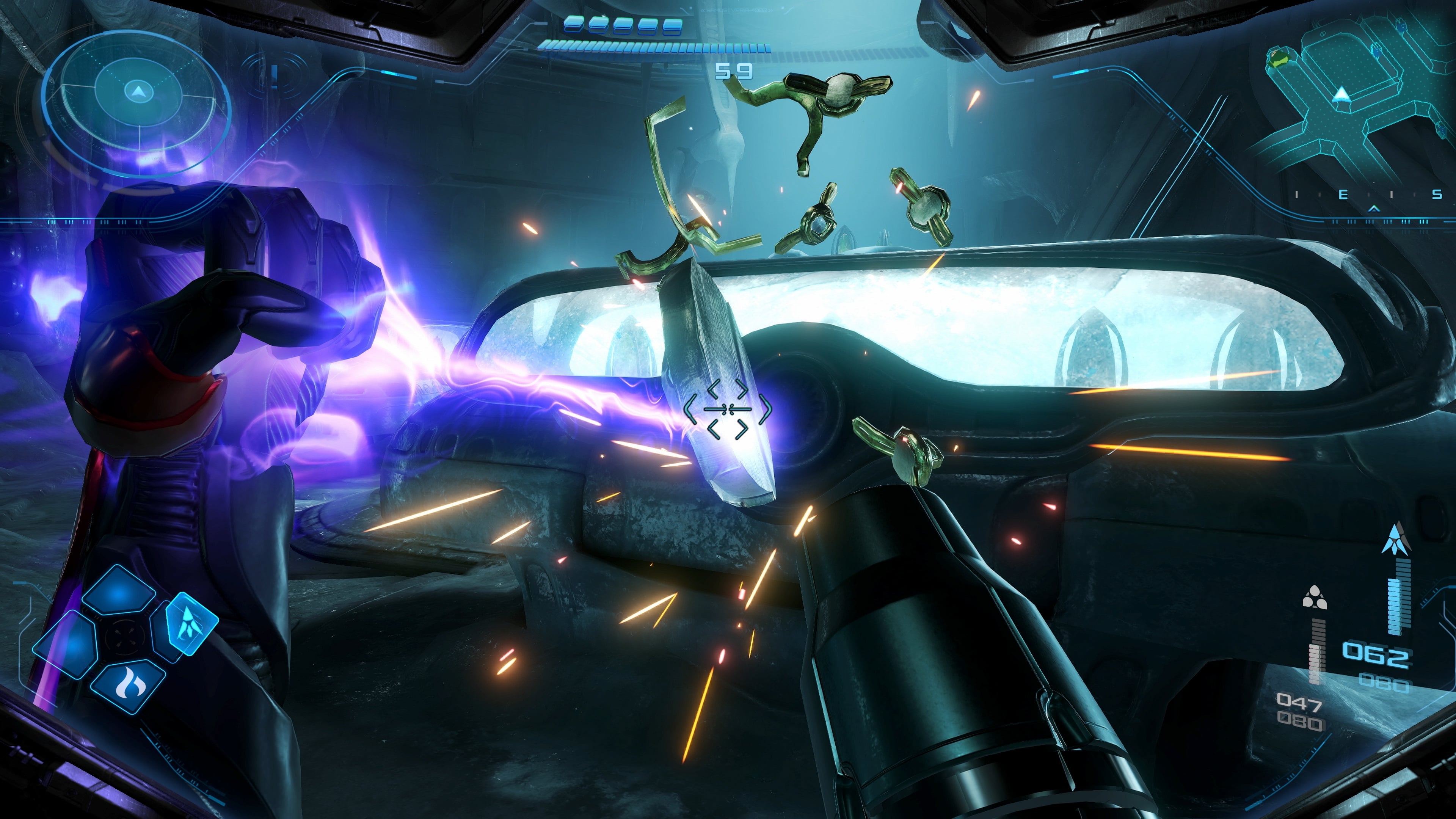 Samus using psychic powers in Metroid Prime 4: Beyond