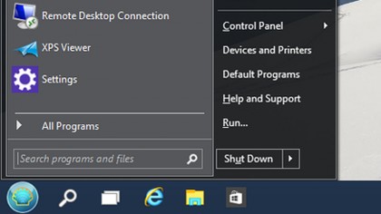 Start menu
