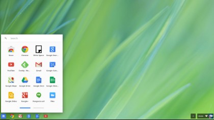 Chrome app launcher
