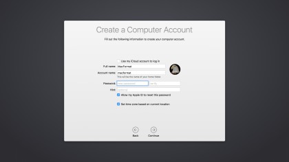 5. Create an administrator account