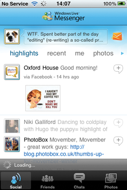 Windows live messenger