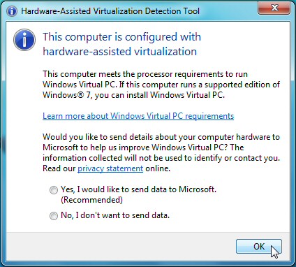 XP mode in windows 7
