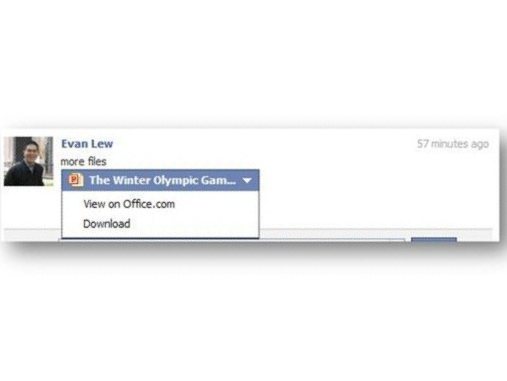 Facebook's Office integration