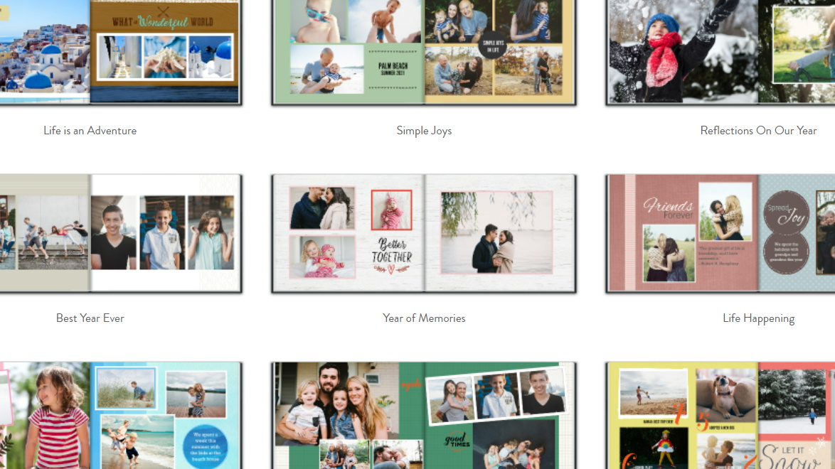 Snapfish yearbook templates